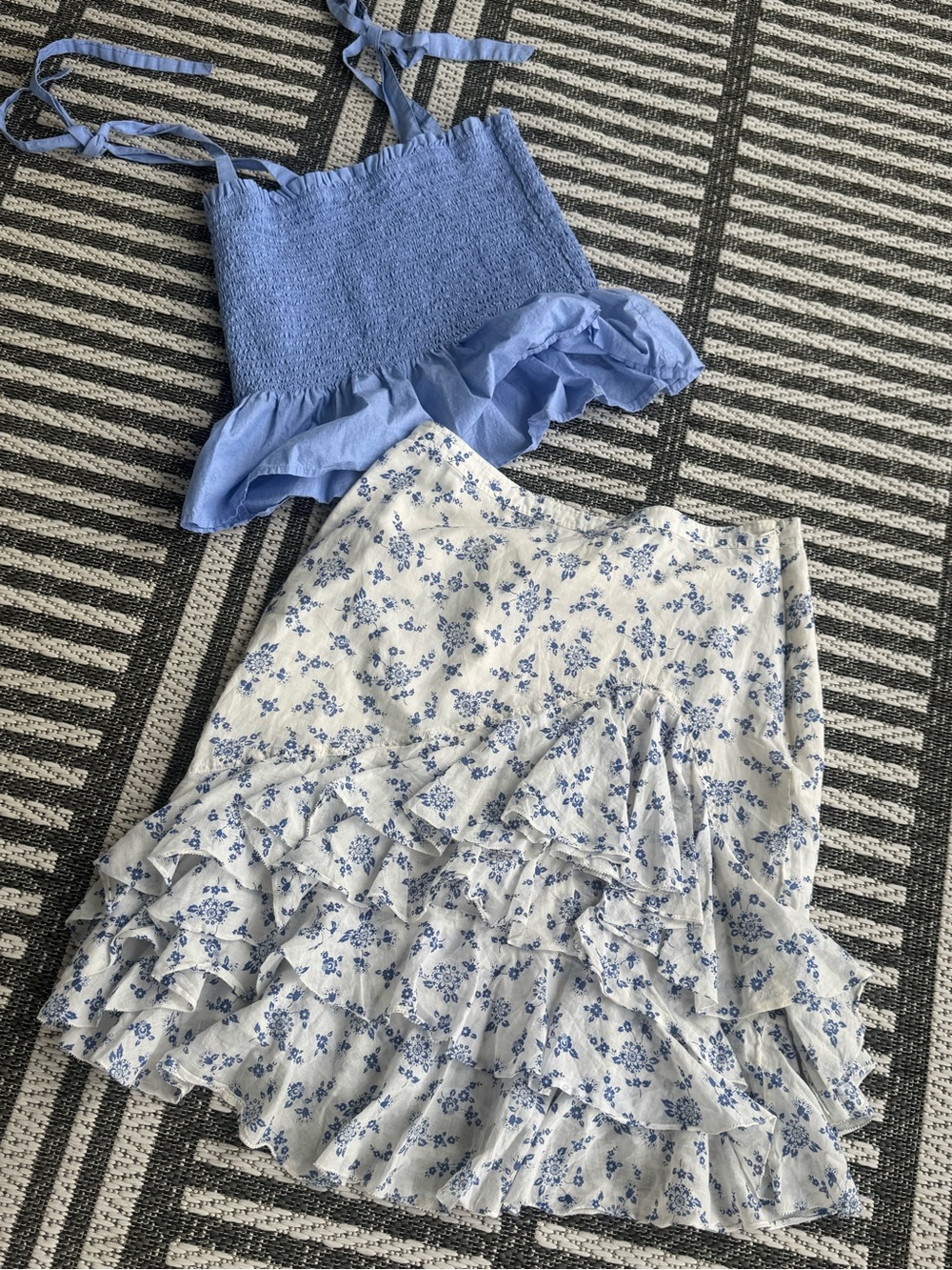Polo Ralph Lauren Floral Ruffle Skirt